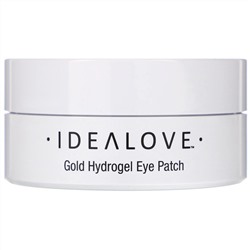 Idealove, Гидрогелевые патчи для глаз с золотом, 60 патчей