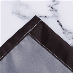 Штора для ванной «Этель» Granite, 145×180 см, полиэстер