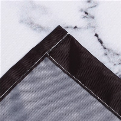 Штора для ванной «Этель» Granite, 145×180 см, полиэстер