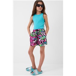 Шорты текстильные плавательные для девочек PLAYTODAY, 1244140