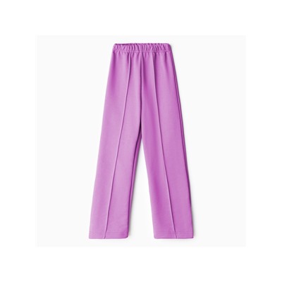 Брюки для девочки MINAKU, лавандовые, рост 158 см