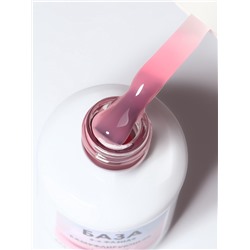 База камуфлирующая для ногтей, трехфазная, 15 мл, LED/UV, розовая (002)