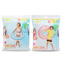 Круг для плавания d=91 см, от 9 лет, цвета МИКС, 59256NP INTEX