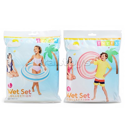 Круг для плавания d=91 см, от 9 лет, цвета МИКС, 59256NP INTEX