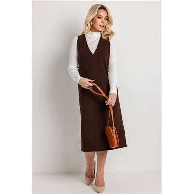 Сарафан женский  6164Н/02/Коричневый