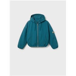 Куртка текстильная с полиуретановым покрытием для девочек (ветровка)