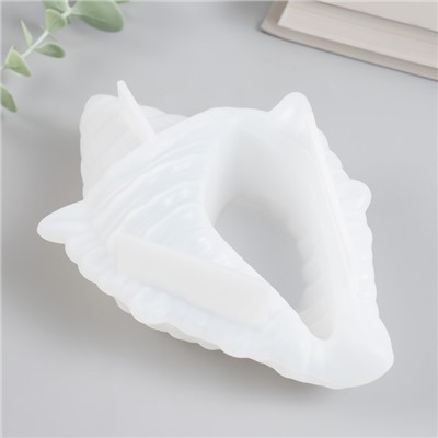 Молд силиконовый «Подсвечник ракушка» 18×12 см