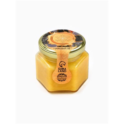 Подарочный набор новогодний «С новым годом»: чай (50 г), арахис, ананас в шоколаде, крем-мед