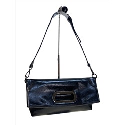 Женская сумка из натуральной кожи, цвет черный