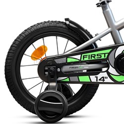 Велосипед 14" Rocket First, цвет серый