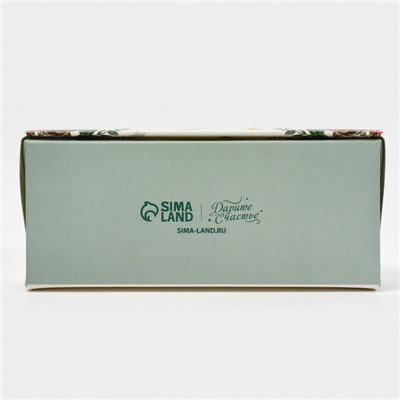 Коробка складная «Счастливого Нового года», 17×7×4 см