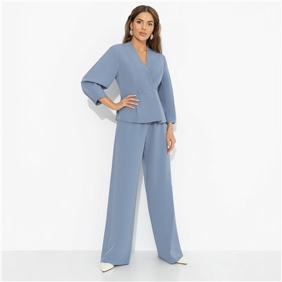 Брючный костюм дизайнерский, Уверенный ход (2 в 1)