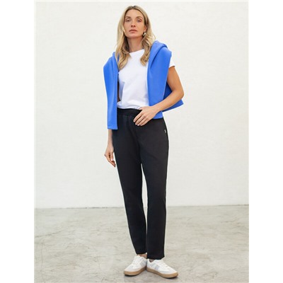 Брюки из премиального хлопка с эластаном