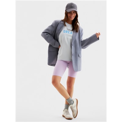 Футболка женская MIST Dream, серая, размер 46-48 (L)