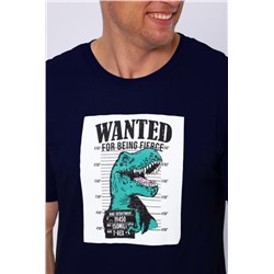 Футболка Wanted (Темно-синий)