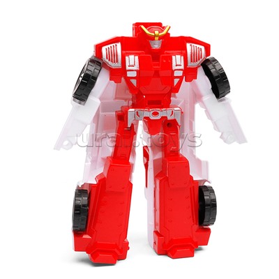 Робот трансформирующийся в служебное авто, в коробке