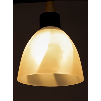 Плафон BayerLux «Этюд», E27, 14×14×12 см, абажур d=14 см, стекло, белый