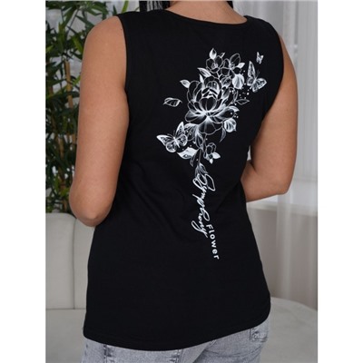 Майка Лето (Чёрный)