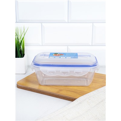 Контейнер Люкс прямоугольный 800 мл / CP1021B /уп 12/96/ 757663 ДОП СКИДКА НА КОРОБ 3%