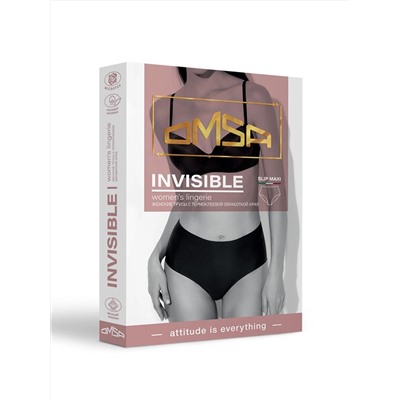 Omsa Трусы 1. OmD 2231B Invisible Slip Maxi (термоклеевая обработка края), PA