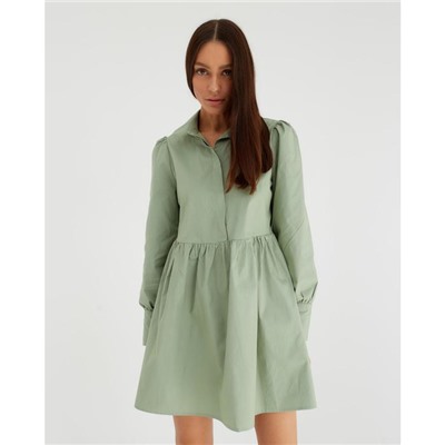 Платье летнее женское MIST размер 46, оливковый