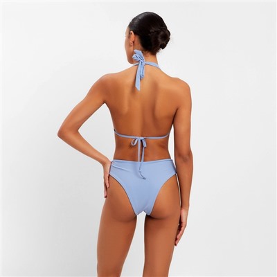 Купальник раздельный с треугольными чашками женский MINAKU, сиреневый, размер 42