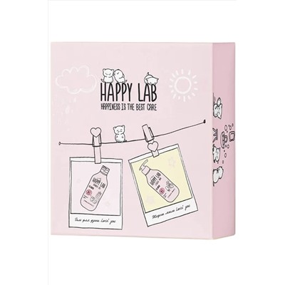 Happy Lab Набор для ухода за телом Lovin You: гель для душа, жидкое мыло, 300 мл x 2 KRISTALLER, 1212131