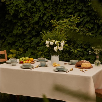 Скатерть SL HOME Gloomy, 110×140 см, лён 100%, 180 г/м²