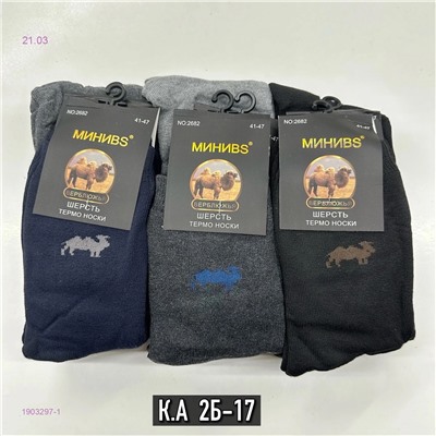 Носки мужские 12 пар 1903297-1