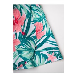 Комплект трикотажный для девочек: купальный костюм, юбка PLAYTODAY, 1244201