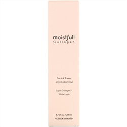 Etude House, увлажняющий коллаген, тоник для лица, белый люпин, 200 мл (6,76 жидк. унции)