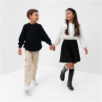 Джемпер детский KAFTAN, размер 32 (110-116 см) цвет тёмно-синий