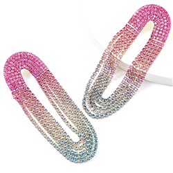 Серьги длинные на гвоздиках арт. 13 1653 (id 259134)