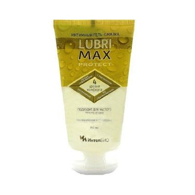 Интимный гель-смазка Lubrimax Protect - 75 мл.