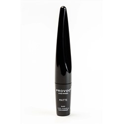Provoc Жидкая подводка для глаз с роликом / Eyeliner Wheel 01 Matte Black, черный матовый KRISTALLER, 1130527
