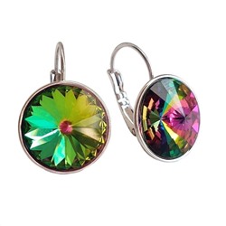 Серьги с кристаллами Swarovski