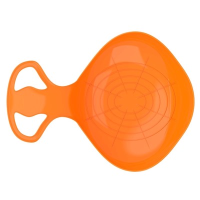 Санки-ледянки «Скороход», оранжевые, 65×42 см