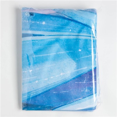 Плед детский «Принцессы» 1.5 сп, 140×210 см, голубое