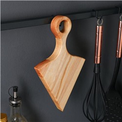 Доска для пиццы, 25×15 см, массив ясеня