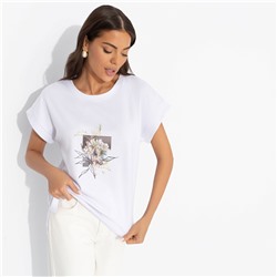 Футболка, Оттенок настроения (flowers)