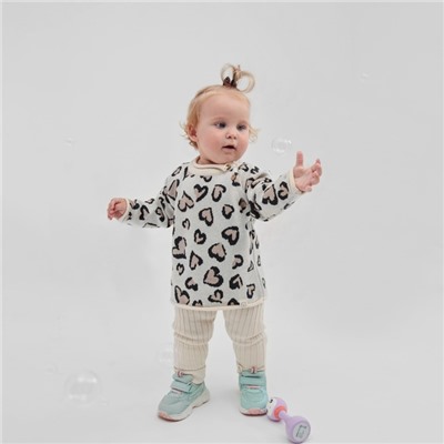 Джемпер вязаный Крошка Я Leo love рост 86-92 см