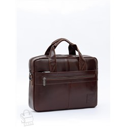 Портфель мужской кожаный 11011Z brown Zinimsk