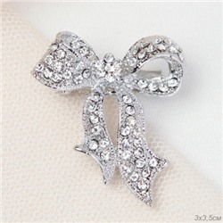 Брошь Бантик / LH2901-34 /уп 12/