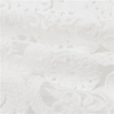 Дорожка на стол Этель ажурная, белая, 40×90 см, 100%п/э