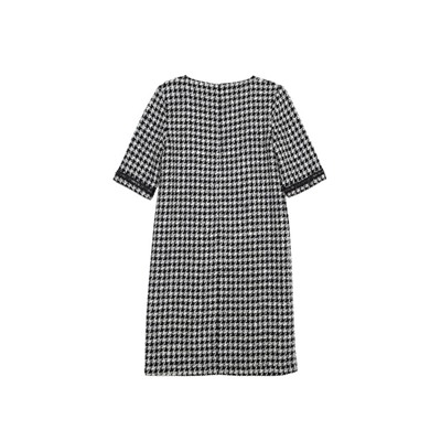 Платья CONTE LPL 1053 Платье с рисунком "клетка" и легким мерцанием люрекса
