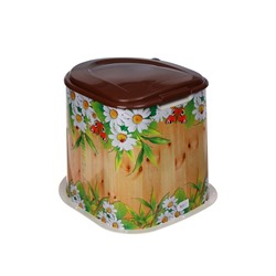 Туалет дачный, h=36 см, без дна, с отверстиями для крепления к полу, МИКС