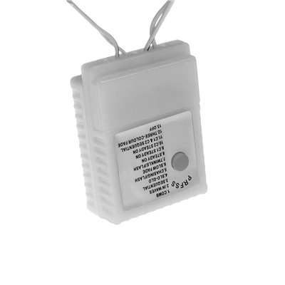 Ёлка светодиодная «Белоснежная» 90 см, диаметр нижнего яруса 45 см, 8 веток, 8 режимов, свечение белое