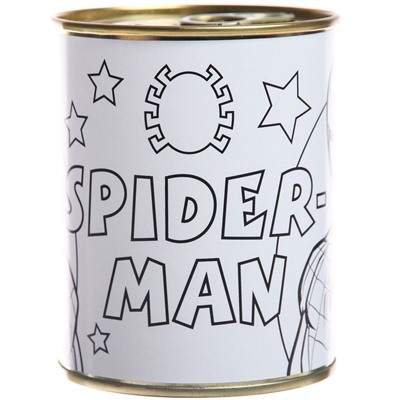 Копилка-раскраска с красками «Человек-Паук»