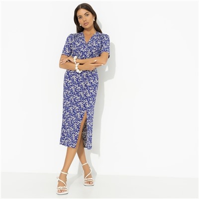 Платье из вискозы, Амур настиг (синий)