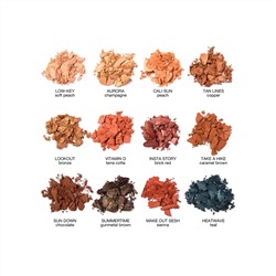 IBY Beauty, Eye Shadow Palette, Desert Vibes, 0.42 oz (12 g)
